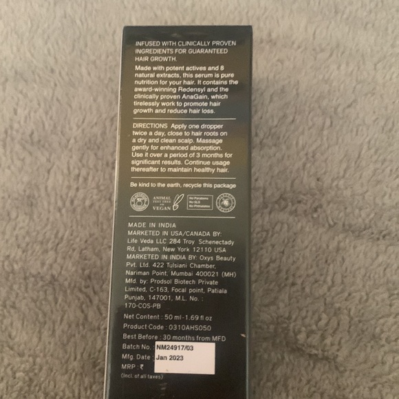 NWT 🛍 Nourish Mantra Advanced Hair Growth Serum - Picture 8 of 11